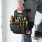 Tool Organiser Bag with Multiple Compartments – Black and Grey