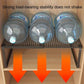 Adjustable Mesh Storage Shelves – Heavy Duty Layered Organiser