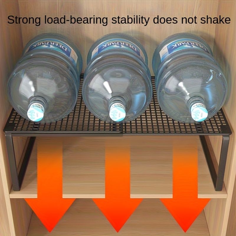 Adjustable Mesh Storage Shelves – Heavy Duty Layered Organiser