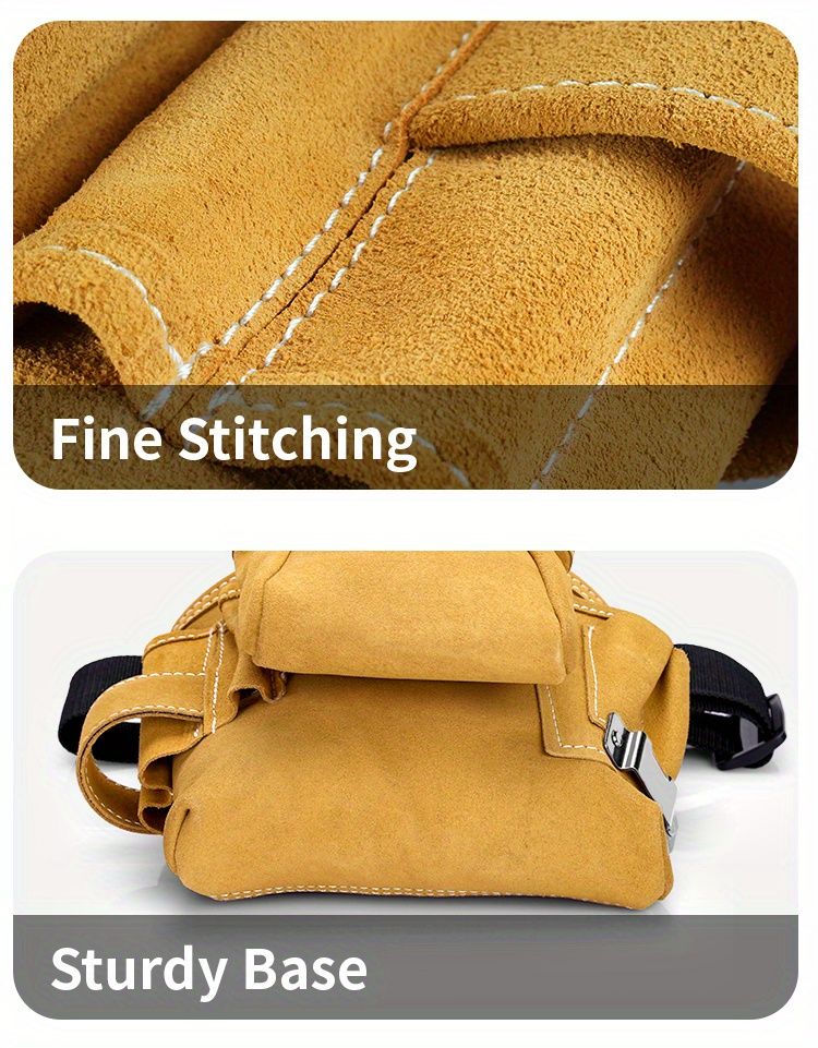 Adjustable Tool Belt – Yellow and Grey, for Tradies and DIY