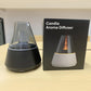 Flame Aroma Diffuser – 7 Colour LED, Black, Includes 2 Essential Oils