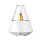 Flame Aroma Diffuser – 7 Colour LED, White, Includes 2 Essential Oils