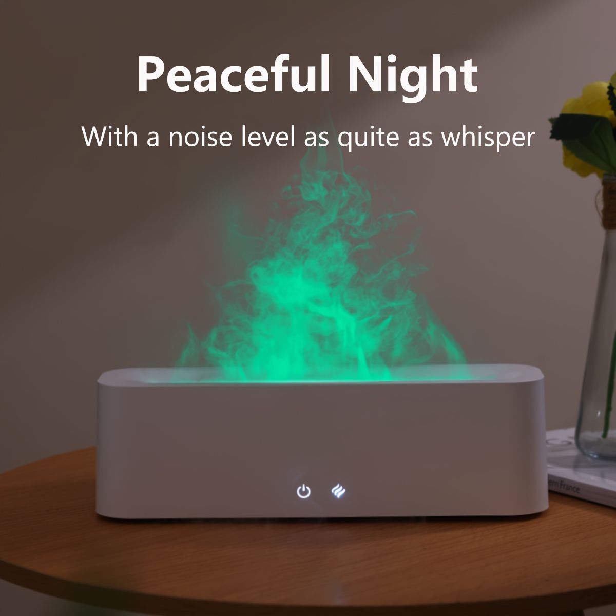 400ml Aromatherapy Diffuser Humidifier – LED Lights, Timer