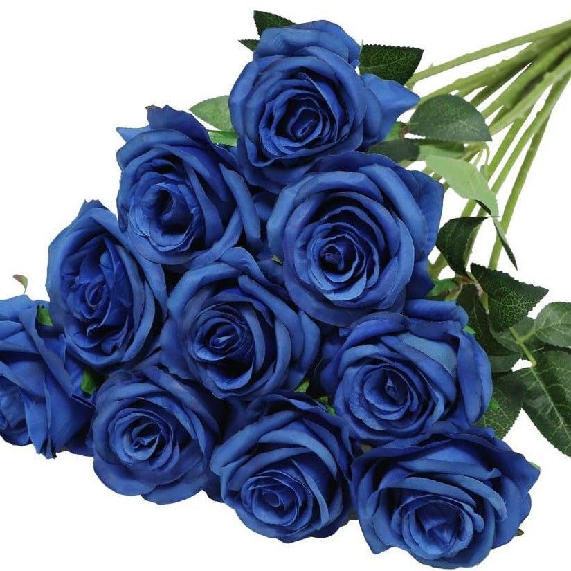 25 Piece Artificial Silk Rose Bouquet – Rose Pink, Large