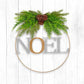 Santa's Helper Noel Christmas Wreath Charming Seasonal Touch 50CM