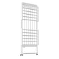 220W Electric Heated Towel Rack – 20 Bars, White and Silver