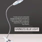 Lighting LED 8X Magnifying Lamp with Metal Clamp 360&deg; Flexible Gooseneck and USB Plug Design for Tattoo, Manicure and Reading