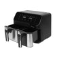 10L Digital Dual Zone Air Fryer w/ Dual Temperature Control