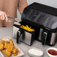 10L Digital Dual Zone Air Fryer w/ Dual Temperature Control