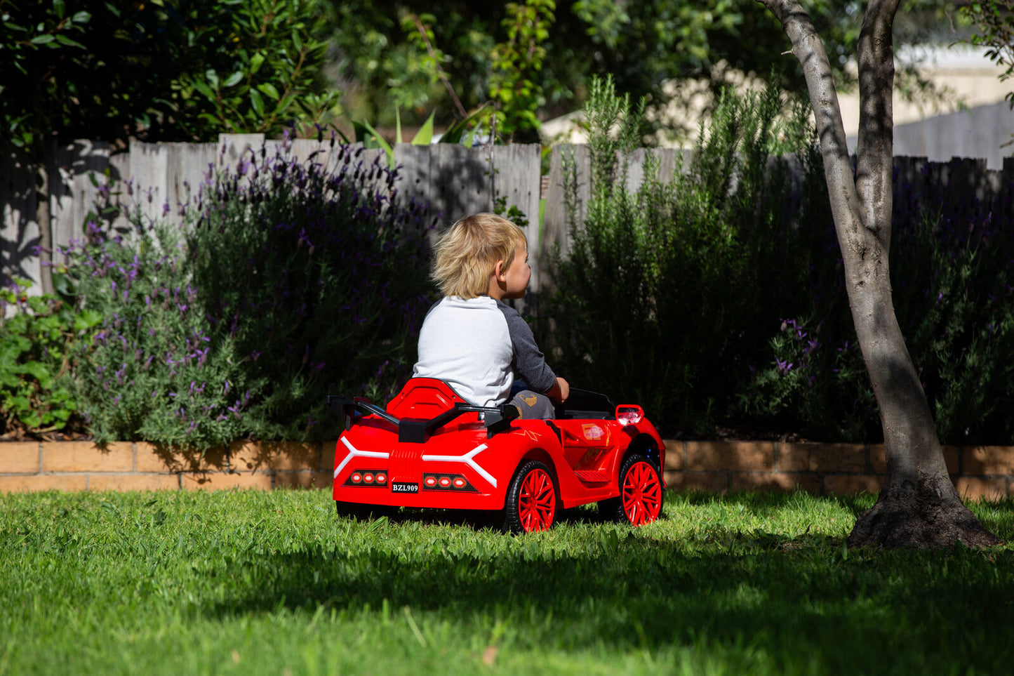 Ferrari Inspired 12V Ride-on Electric Car with Remote Control - Red