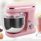 1200W Mix Master 5L Kitchen Stand (Pink) w/ Bowl/ Whisk/ Beater