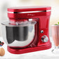 1200W Mix Master 5L Kitchen Stand (Red) w/ Bowl/ Whisk/ Beater