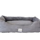 Easy to Clean Electric Heated Rabbit Faux Fur Covering Pet Bed - Medium