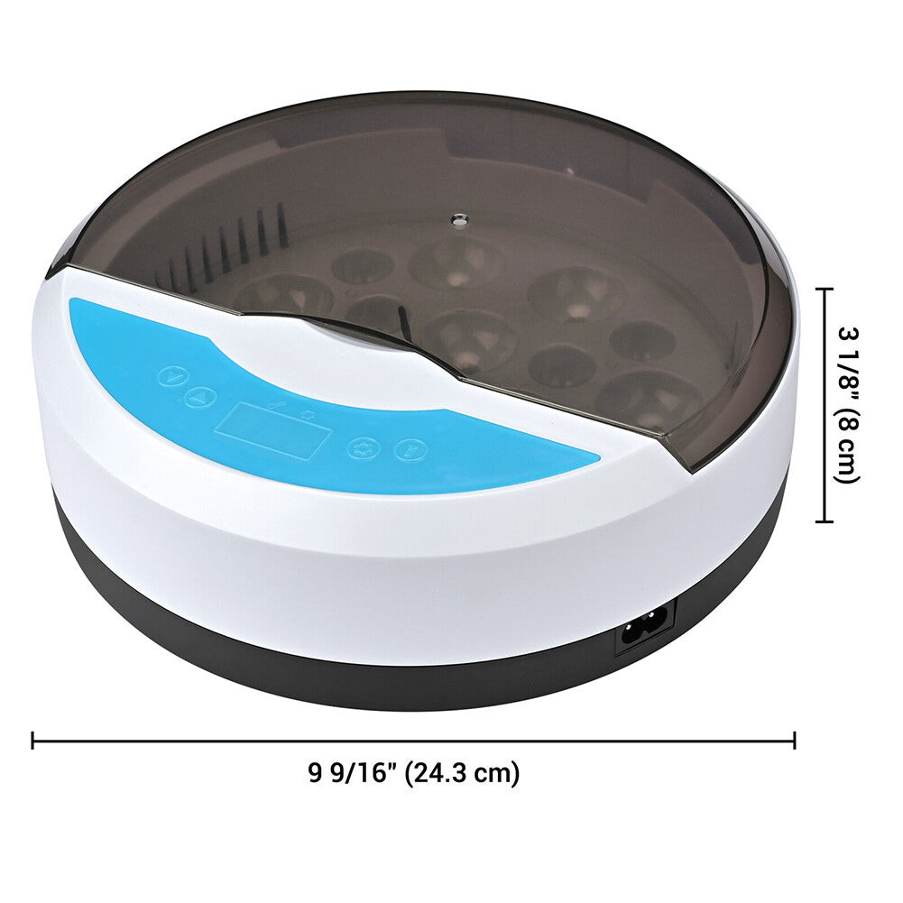 9 Egg Semi-Automatic Incubator – Digital Temperature Control