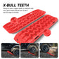 Recovery Tracks Kit with Carry Bag and Mounting Pins – 10T, Red