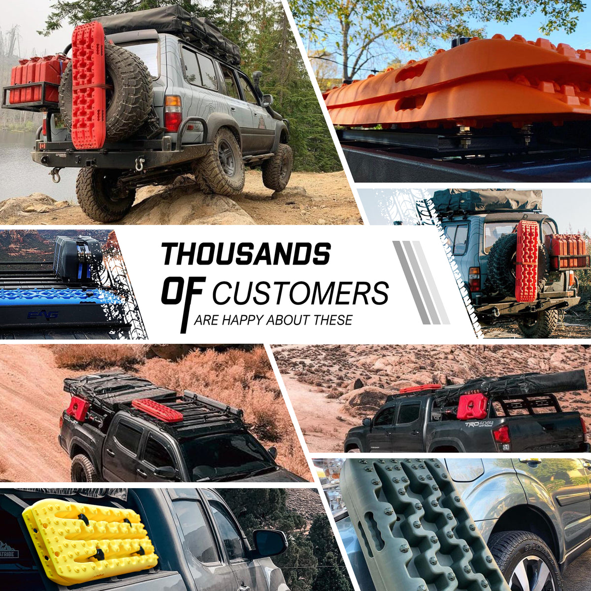 Recovery Tracks 2 Pack – 10 Ton 4WD Sand, Snow and Mud Boards