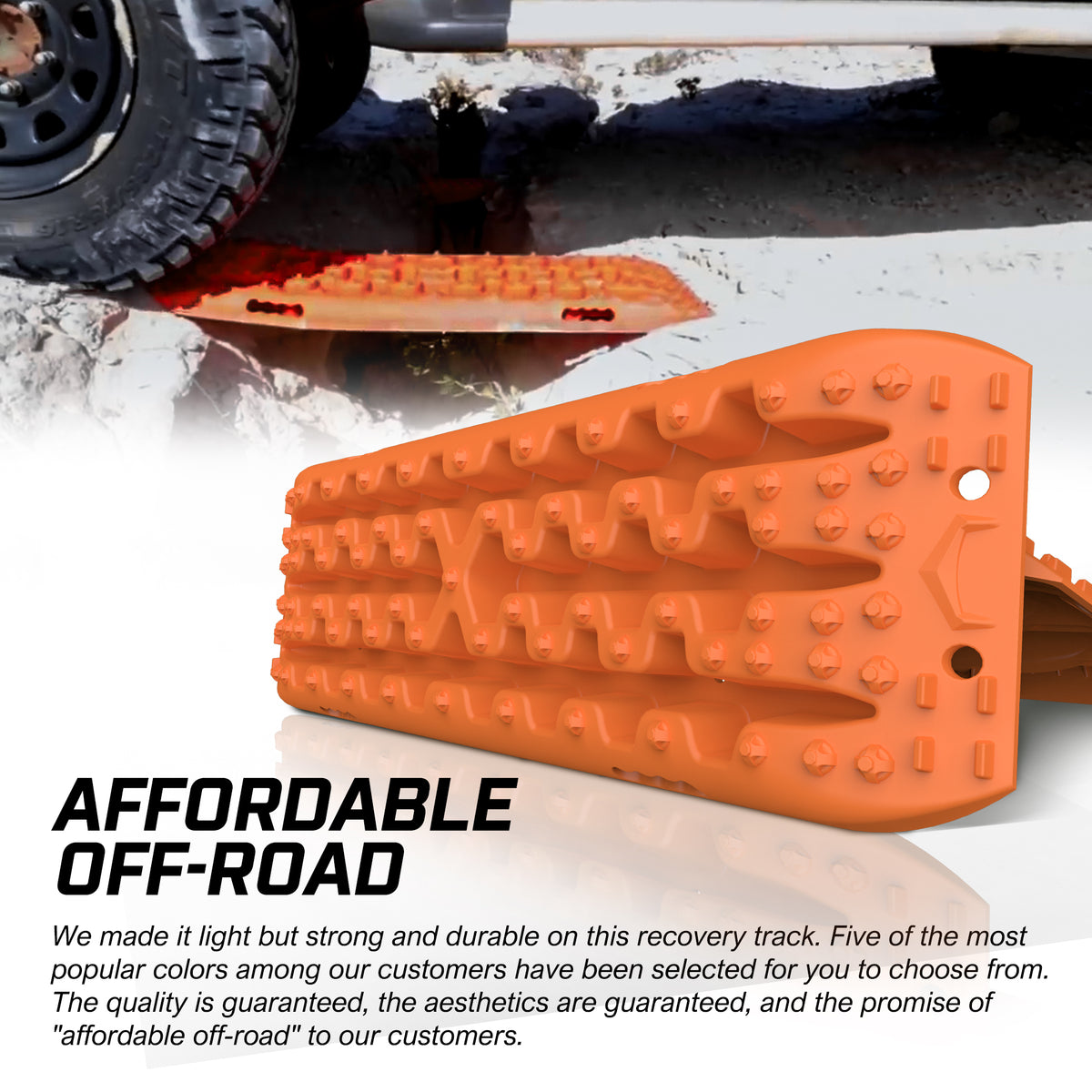 Recovery Tracks 2 Pack – 10 Ton 4WD Sand, Snow and Mud Boards