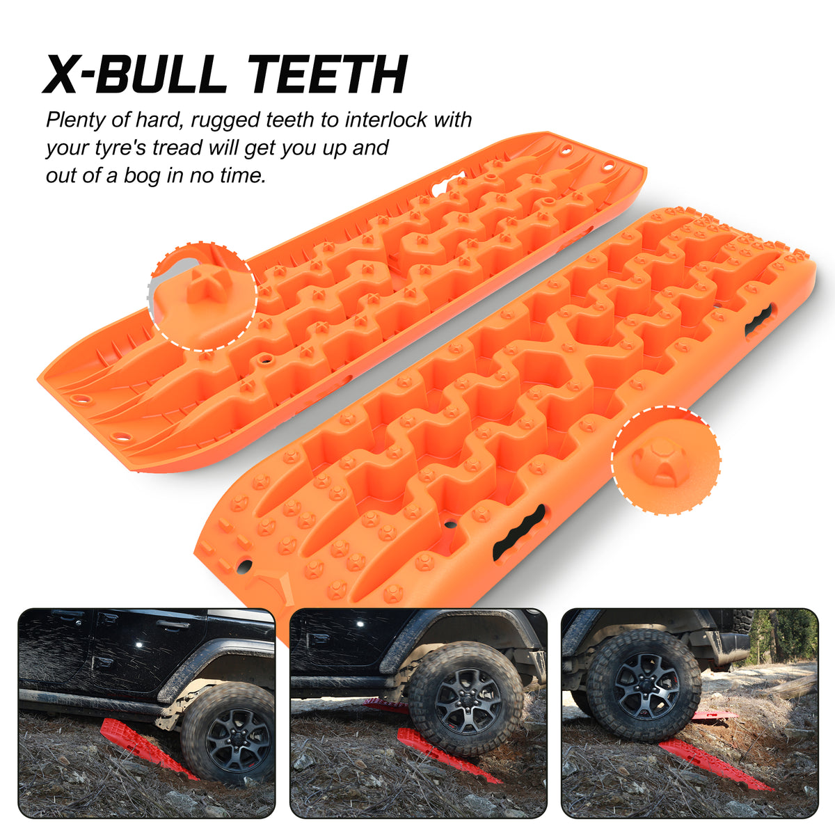 Recovery Tracks 2 Pack – 10 Ton 4WD Sand, Snow and Mud Boards