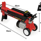 AG 9 Ton Electric Log Splitter 9T Wood Cutter Hydraulic Fire Wood Block Axe Small Machine