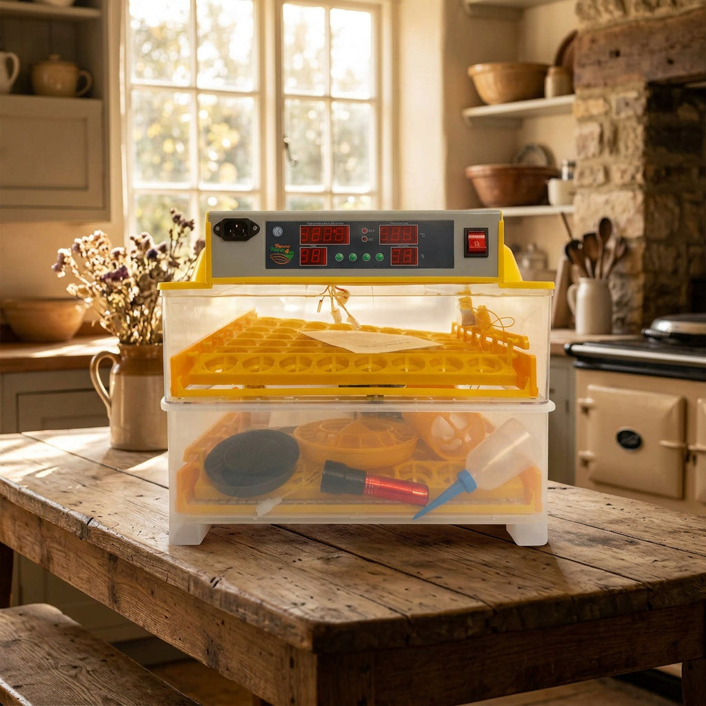 112 Egg Electric Incubator with Accessories – Chicken, Quail and Duck