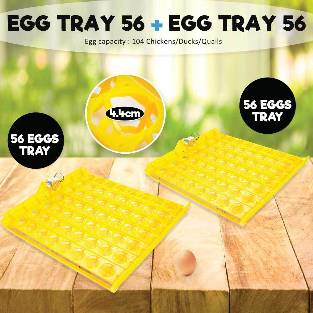 112 Egg Electric Incubator with Accessories – Chicken, Quail and Duck