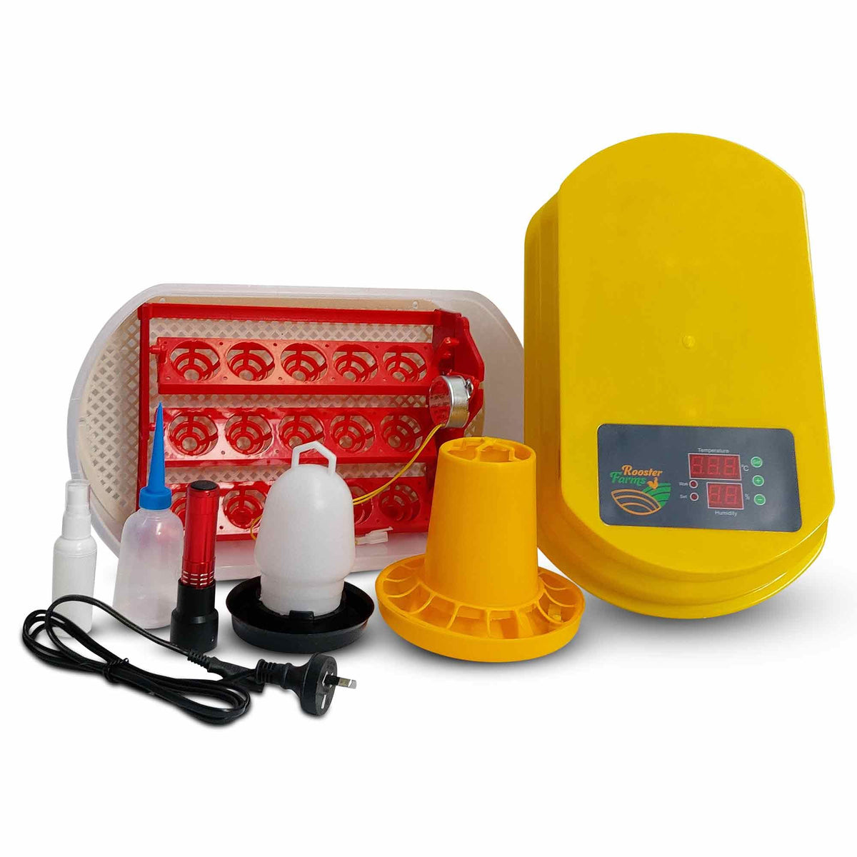 15 Egg Electric Incubator with Accessories – Chicken, Quail and Duck