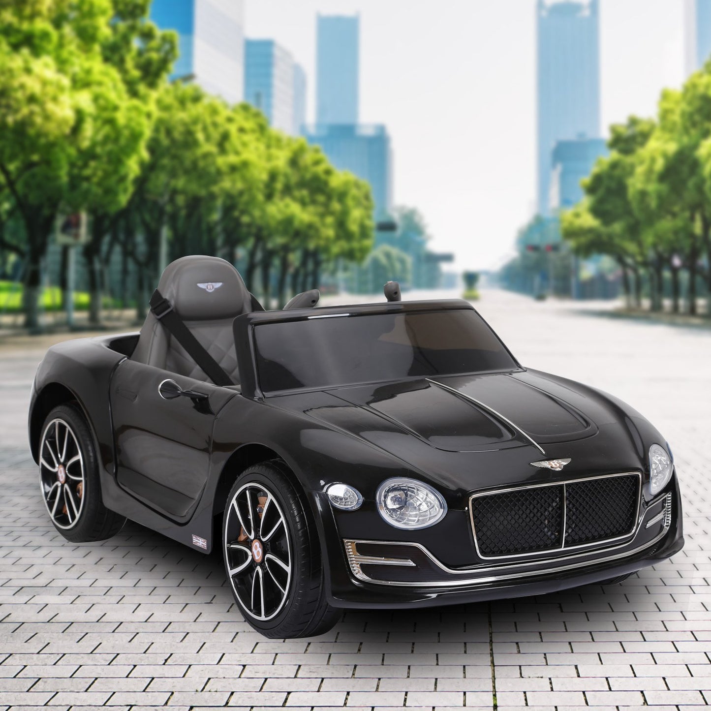 Bentley Exp 12 Licensed Speed 6E Electric Kids Ride On Car Black