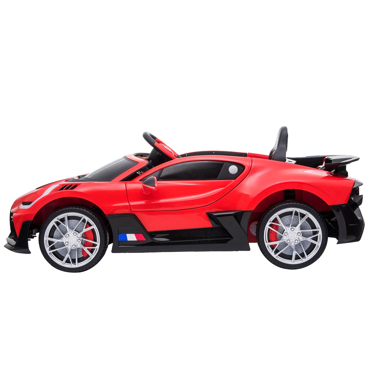 Licensed Bugatti Divo Kids Electric Ride On Car - Red