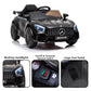 Mercedes Benz Licensed Kids Electric Ride On Car Remote Control - Black