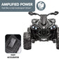 GTS99 Kids Electric Ride On Quad Bike Toy ATV 50W - Black