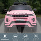 Land Rover Licensed Kids Electric Ride On Car Remote Control - Pink