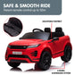 Land Rover Licensed Kids Electric Ride On Car Remote Control - Red