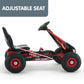 Kids Ride On Pedal-Powered Go Kart  - Red