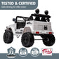 Authorised Toyota Electric Kids Ride-on Car Fj Cruiser - White