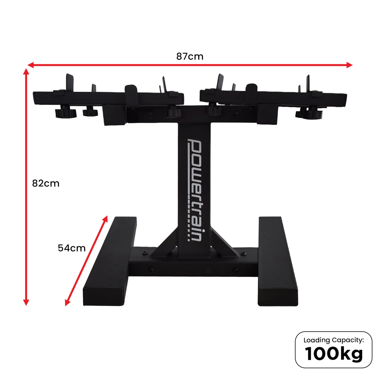 Gen2 Adjustable Dumbbell Set With Pro Stand- 2 X 20kg (40kg)