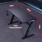 140cm RGB Gaming Desk – Carbon Fibre Look Racing Style