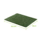 Pet Dog Potty Tray Replacement Grass Mats 58.5x46cm – 2 Pack