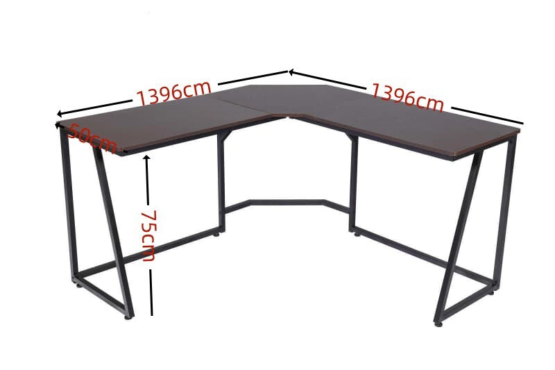 Corner Computer Desk – Sturdy Home Office and Gaming Workstation