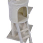 138cm Cat Scratching Tree with Ladder – Beige