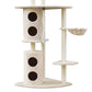 170cm XL Multi-Level Cat Scratching Tree – Beige
