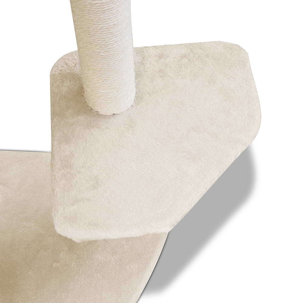 170cm XL Multi-Level Cat Scratching Tree – Beige