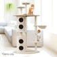 170cm XL Multi-Level Cat Scratching Tree – Beige