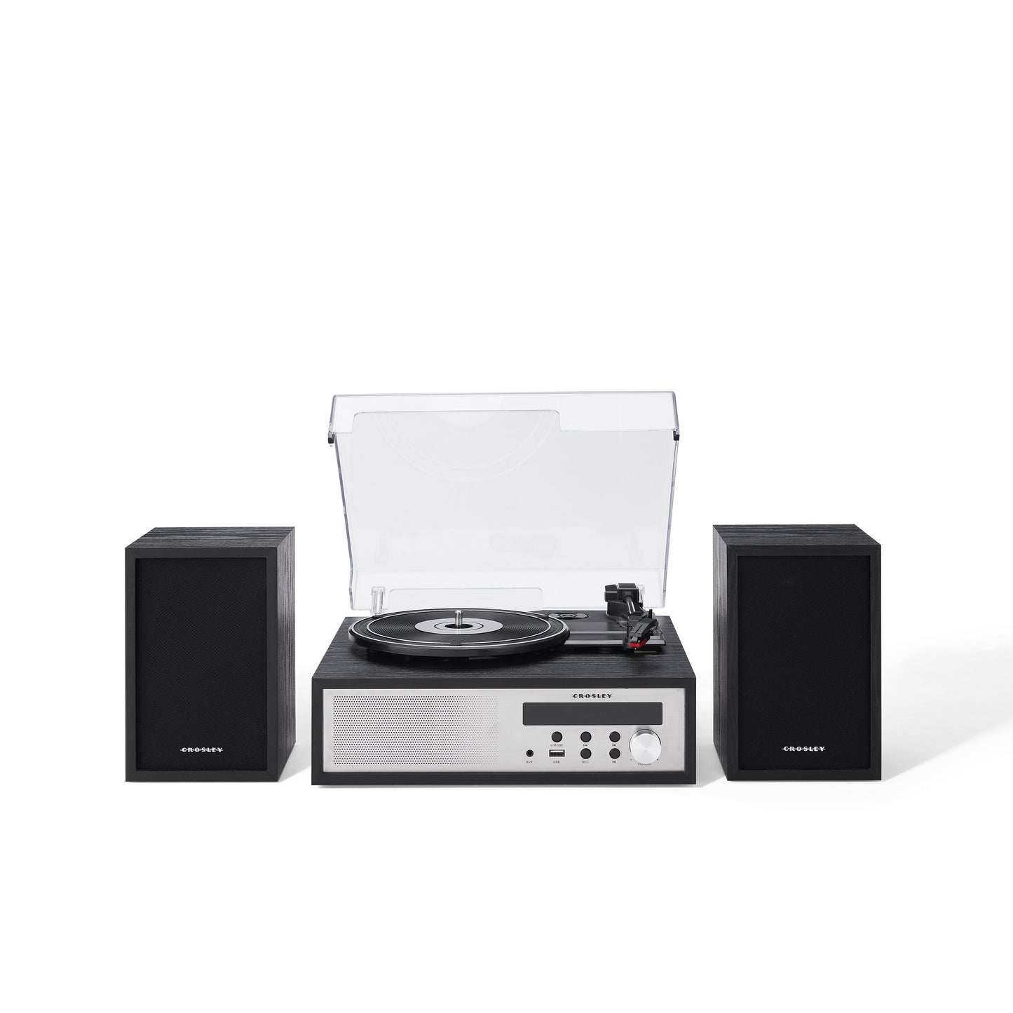 The Sloane Shelf System Turntable - Black