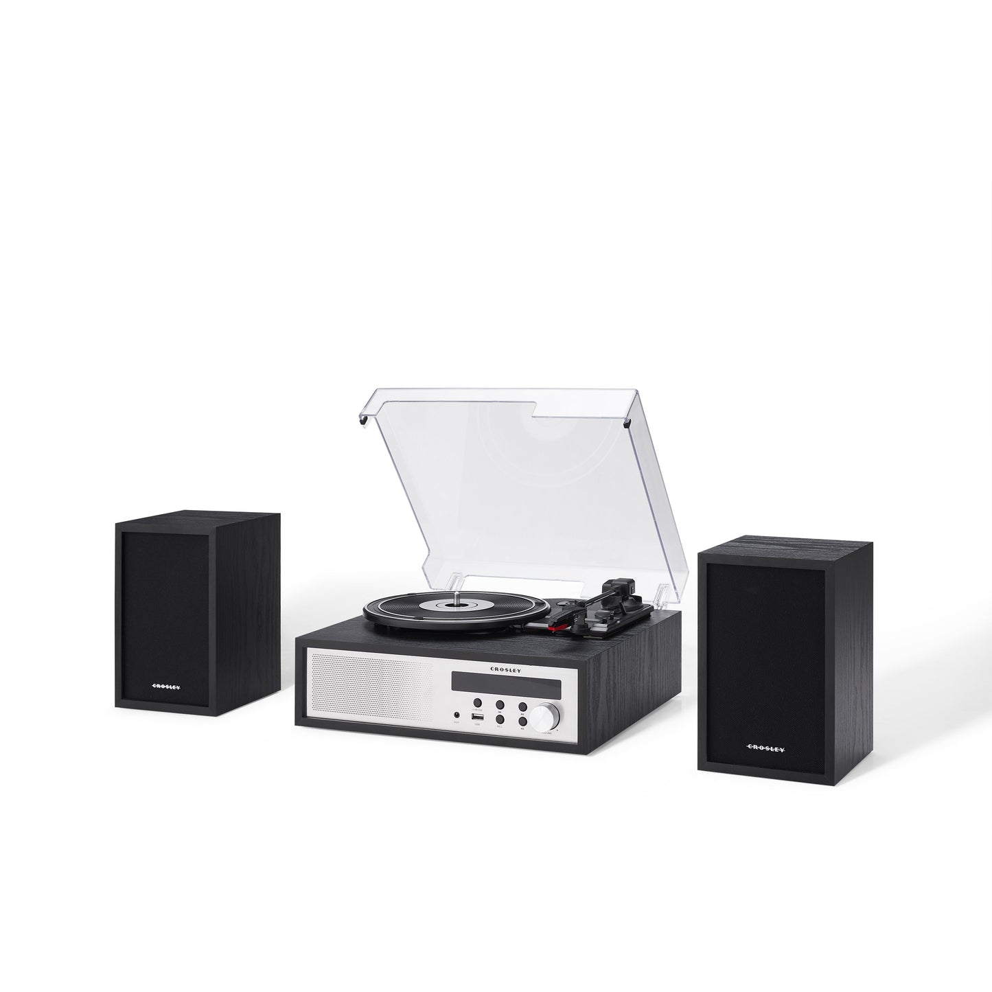 The Sloane Shelf System Turntable - Black