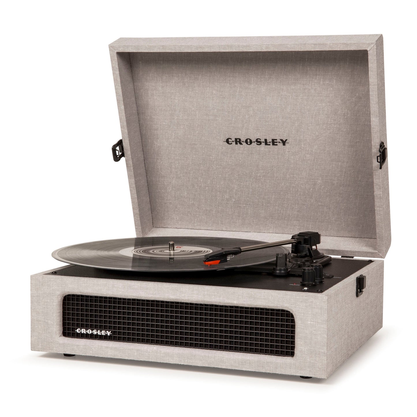 Voyager Bluetooth Portable Turntable - Grey