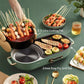 Multi-functional 2-in-1 Cooking Hot Pot And Griddle Barbecue Machine DKL-C15L1