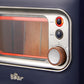 Retro Style Double Slots Bread Toaster With Glass Window DSL-C02X1