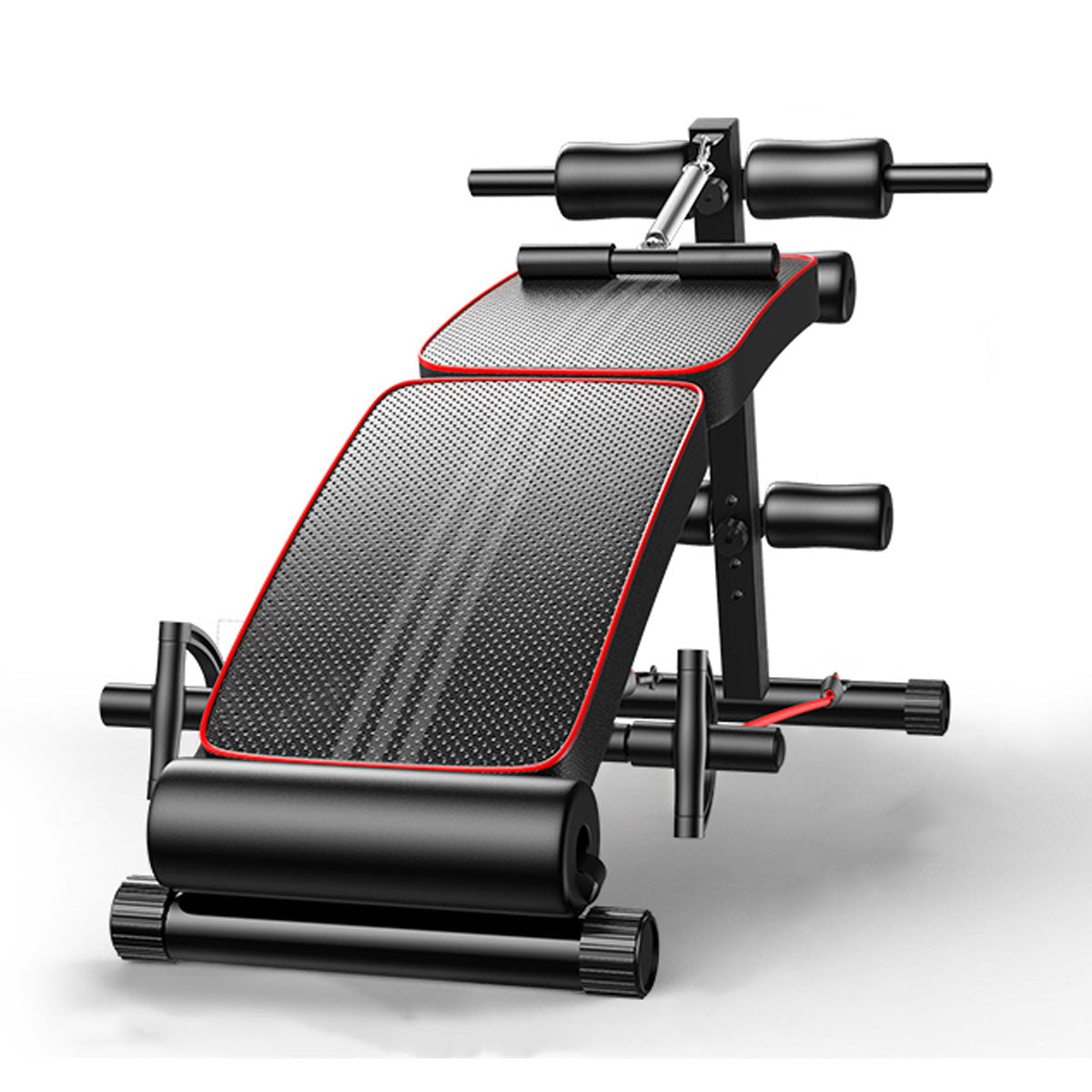 Foldable Adjustable Sit-Up Bench – Home Gym Abdominal Trainer