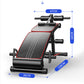 Foldable Adjustable Sit-Up Bench – Home Gym Abdominal Trainer