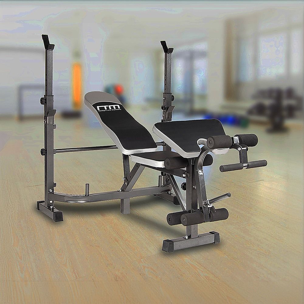 Multi-Station Home Gym – 5-in-1 Weight Bench Press and Leg Set